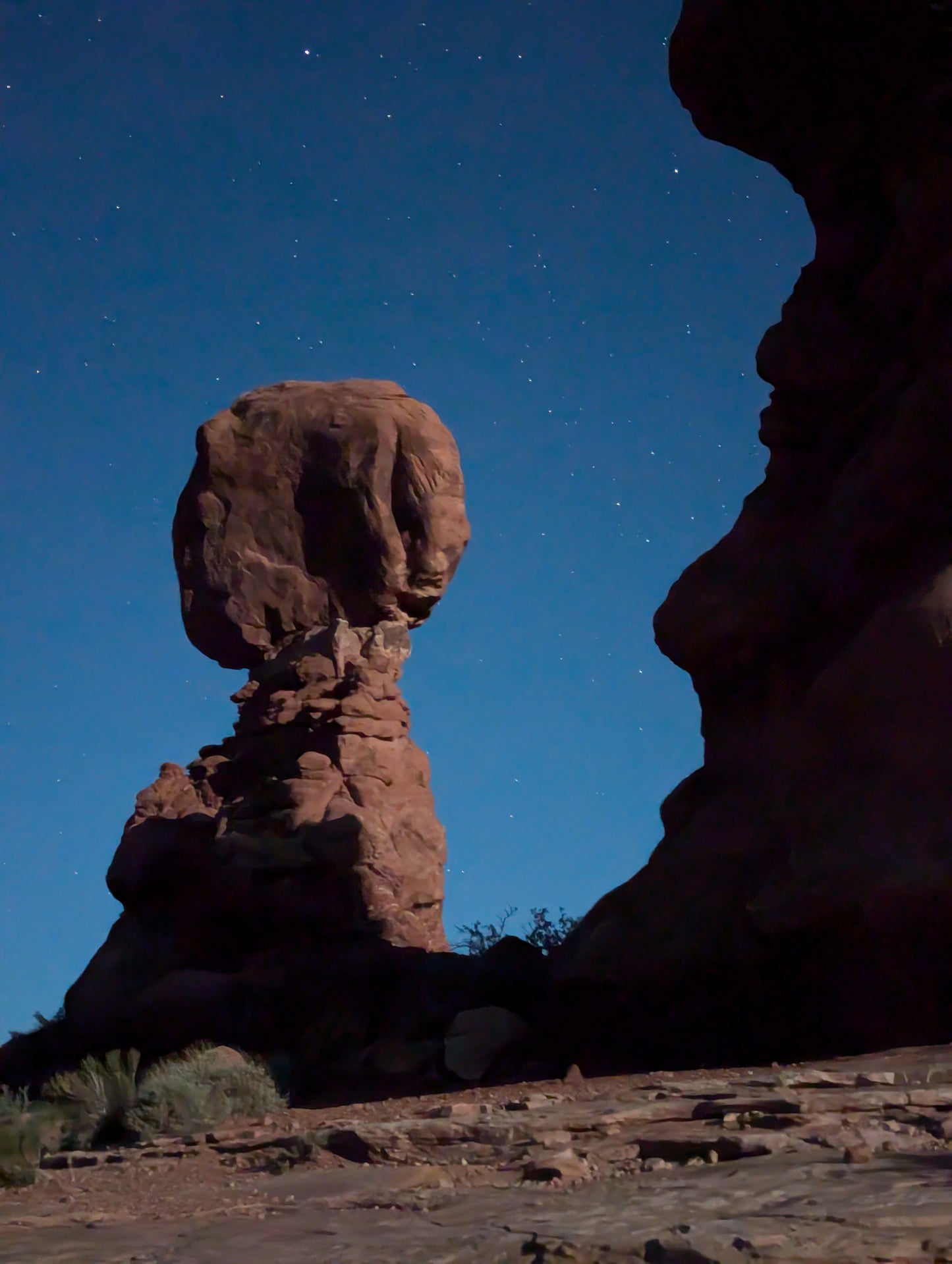 Face in the Rock - Arches NP