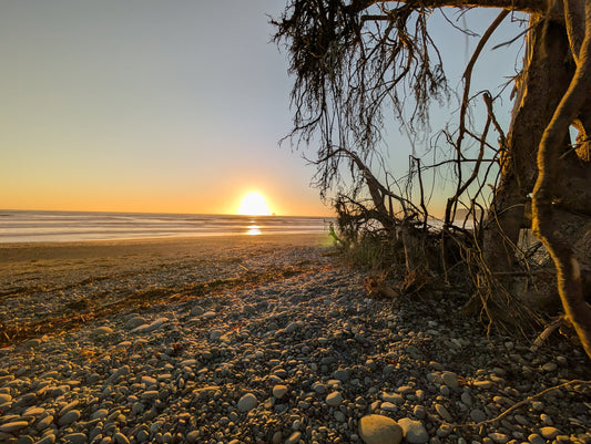 Sunset with Ruby Beach - Olympic NP