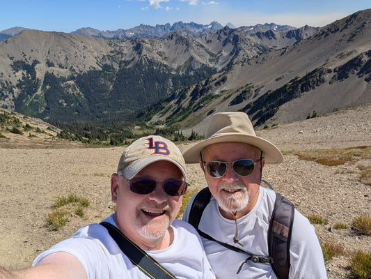 Two Friends at Hurricane Ridge, Olympic NP